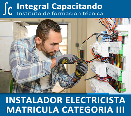 Electricista matriculado cordoba curso