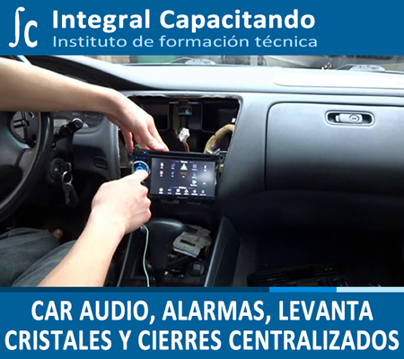curso sonido, alarmas, levanta cristales y cierres centralizados